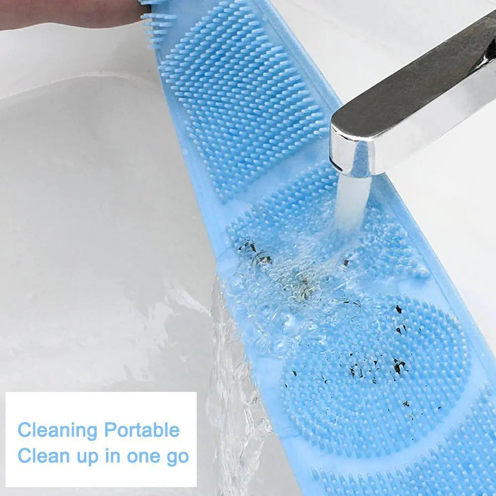 GlideScrub™ — Double-Sided, Head-to-Toe Clean
