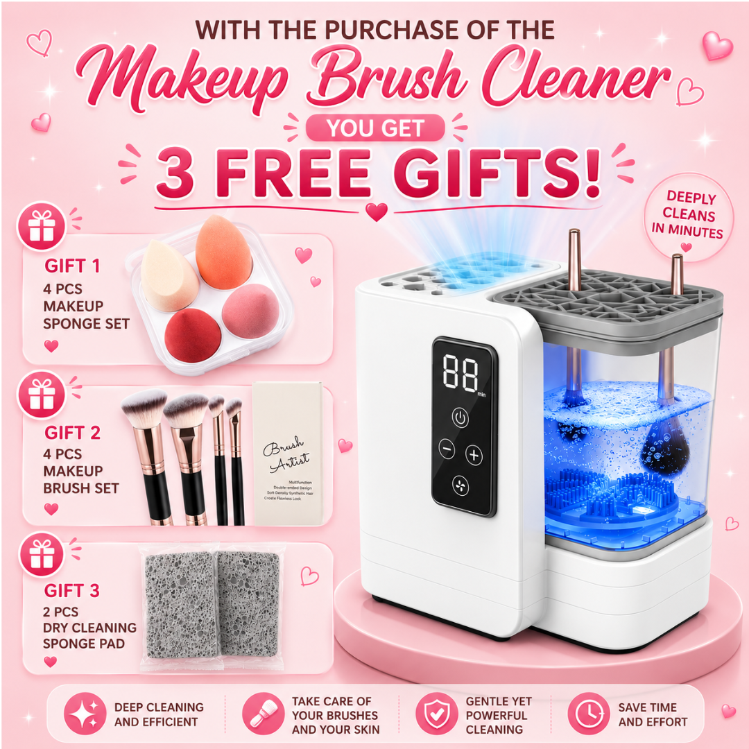 BlushReset™ — Clean Brushes. Fresh Start. Every Time.