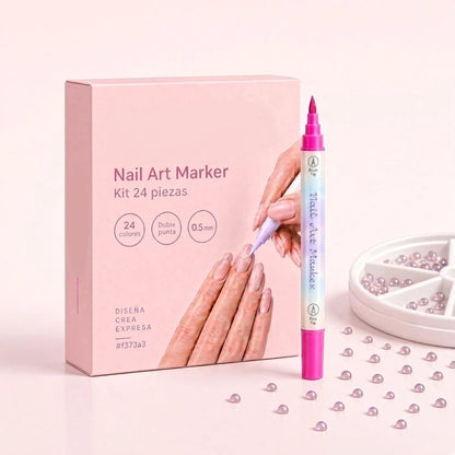 Nail Art Pen Set | Create Precise Nail Designs at Home