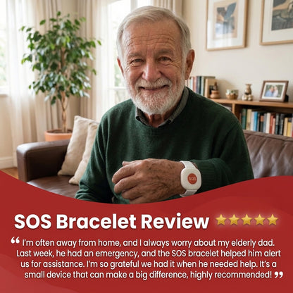SOS Safety Bracelet | Protect Parents Who Protected You