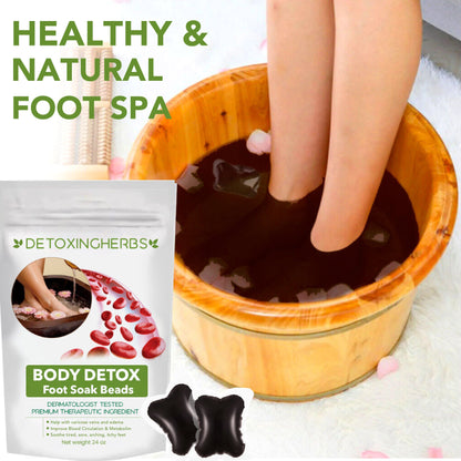 DetoxingHerbs Cleansing Foot Soak Beads 🔥90 days money back guarantee