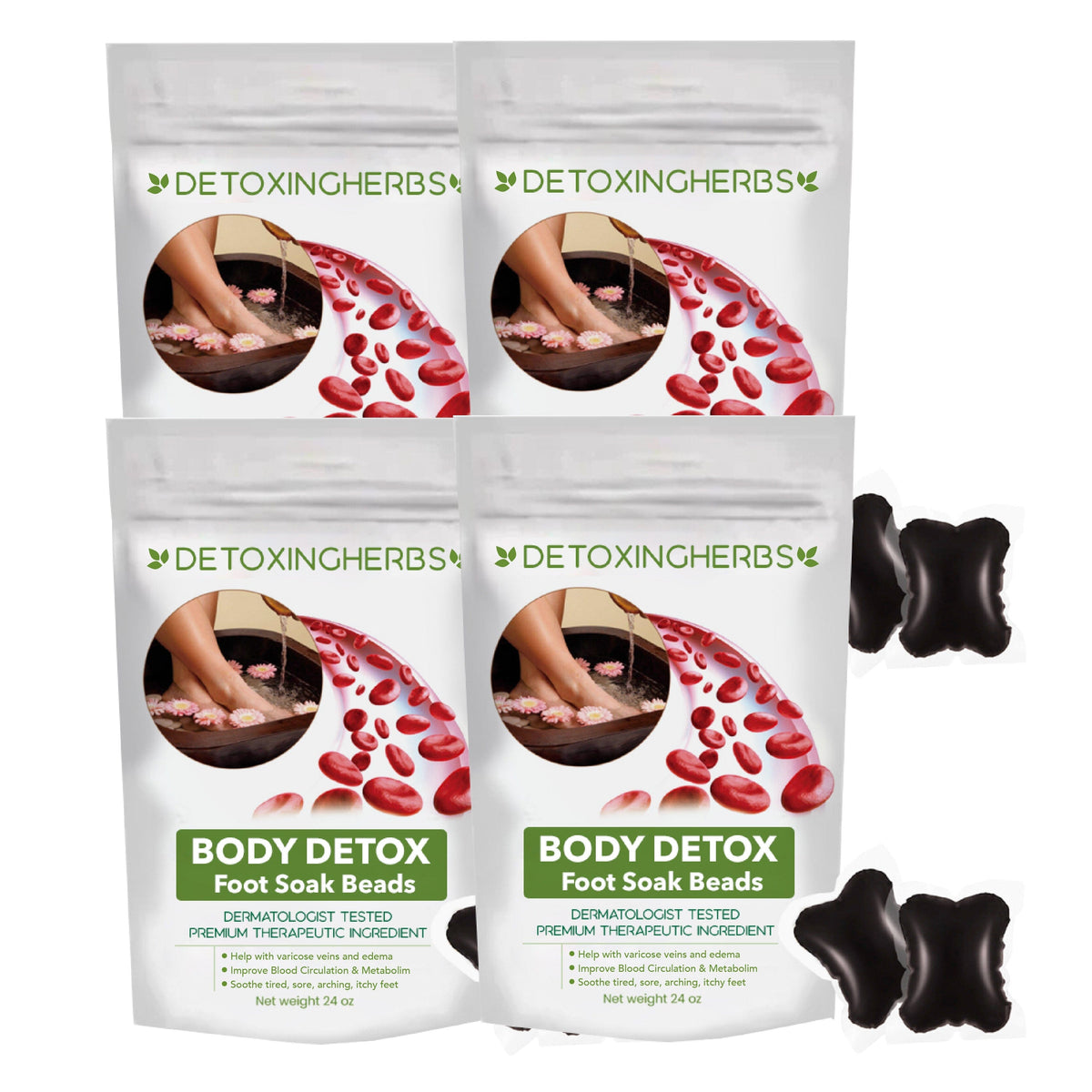 DetoxingHerbs Cleansing Foot Soak Beads 🔥90 days money back guarantee