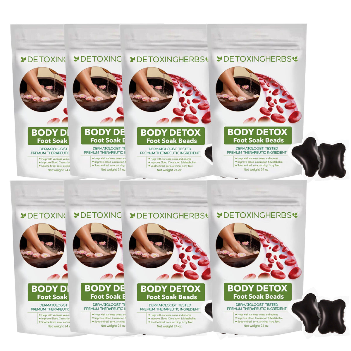DetoxingHerbs Cleansing Foot Soak Beads 🔥90 days money back guarantee