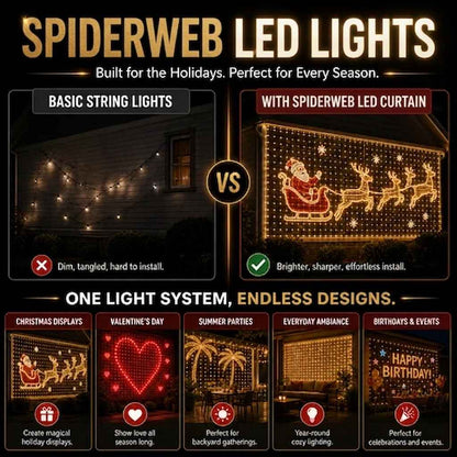 SpiderWeb™ — The Decoration Neighbors Can't Ignore