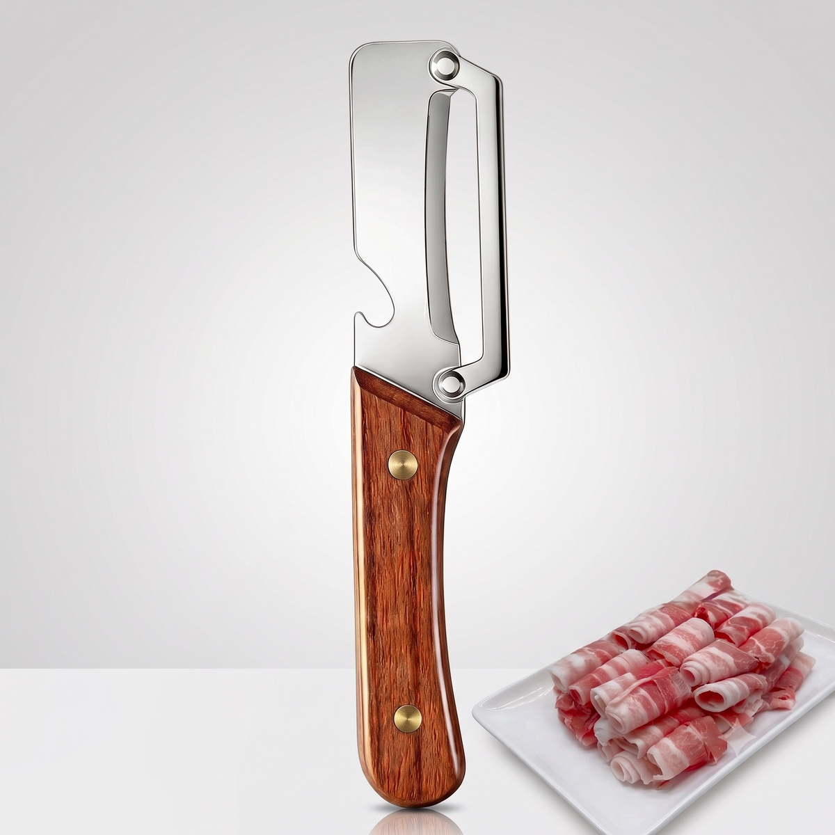 SwiftPeel™ 4-in-1 Stainless Steel Vegetable Peeler
