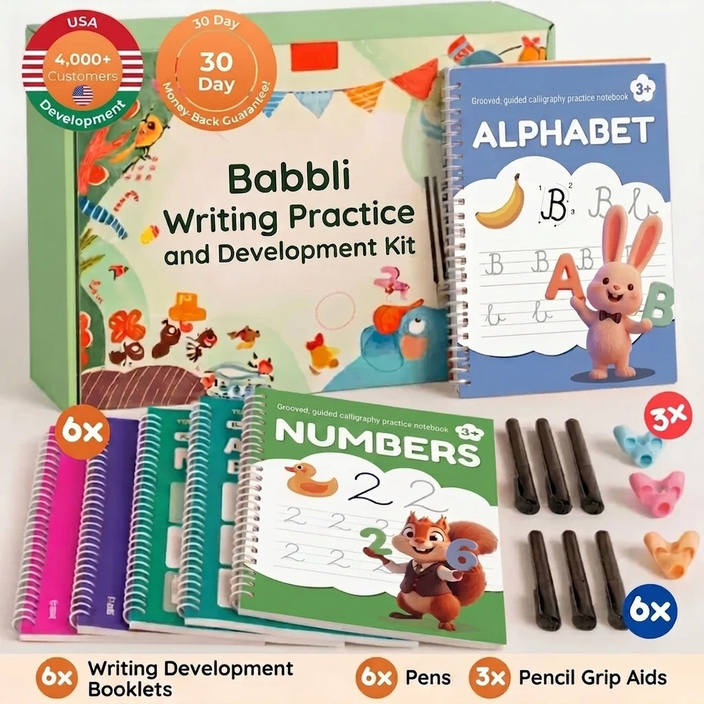 Reusable Writing and Learning Kit for Kids