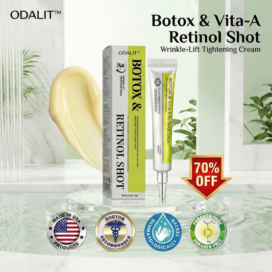 Botox & Retinol Shot - Remove Wrinkles, Sagging Jowls & Puffy Eyes