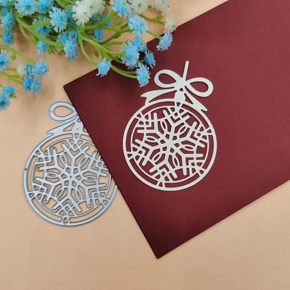 Christmad Dies Scrapbooking Metal Cutting Dies for Card Making Stencil Photo Album Decor Embossing Craft Stamps and Dies