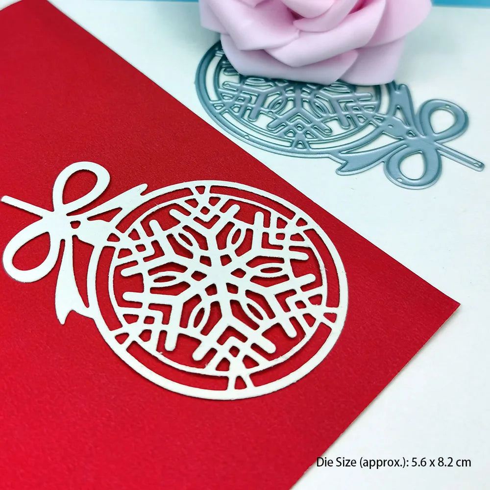 Christmad Dies Scrapbooking Metal Cutting Dies for Card Making Stencil Photo Album Decor Embossing Craft Stamps and Dies