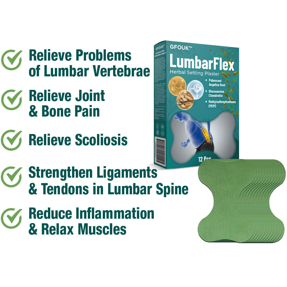 LumbarFlex Herbal Setting Plaster