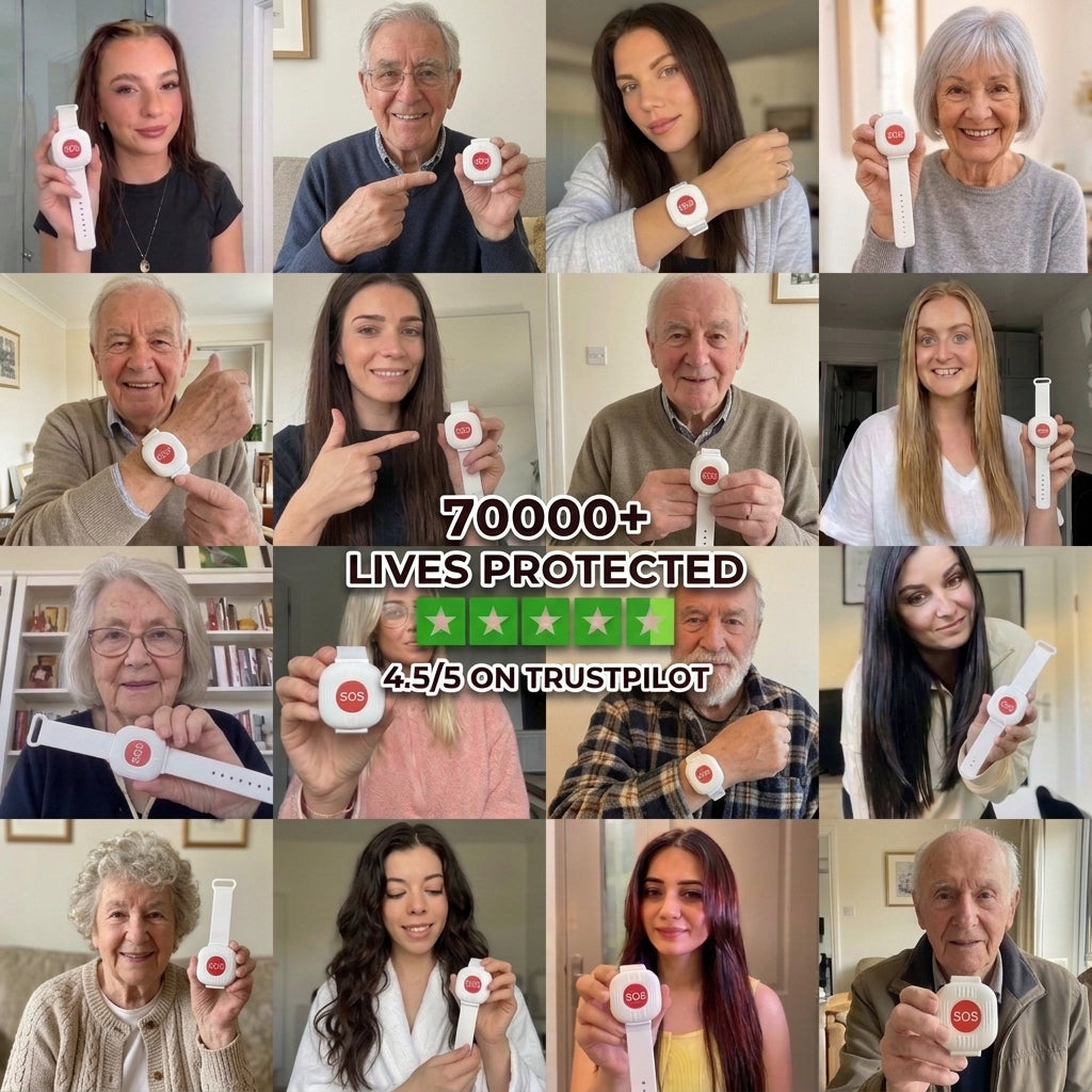 SOS Safety Bracelet | Protect Parents Who Protected You