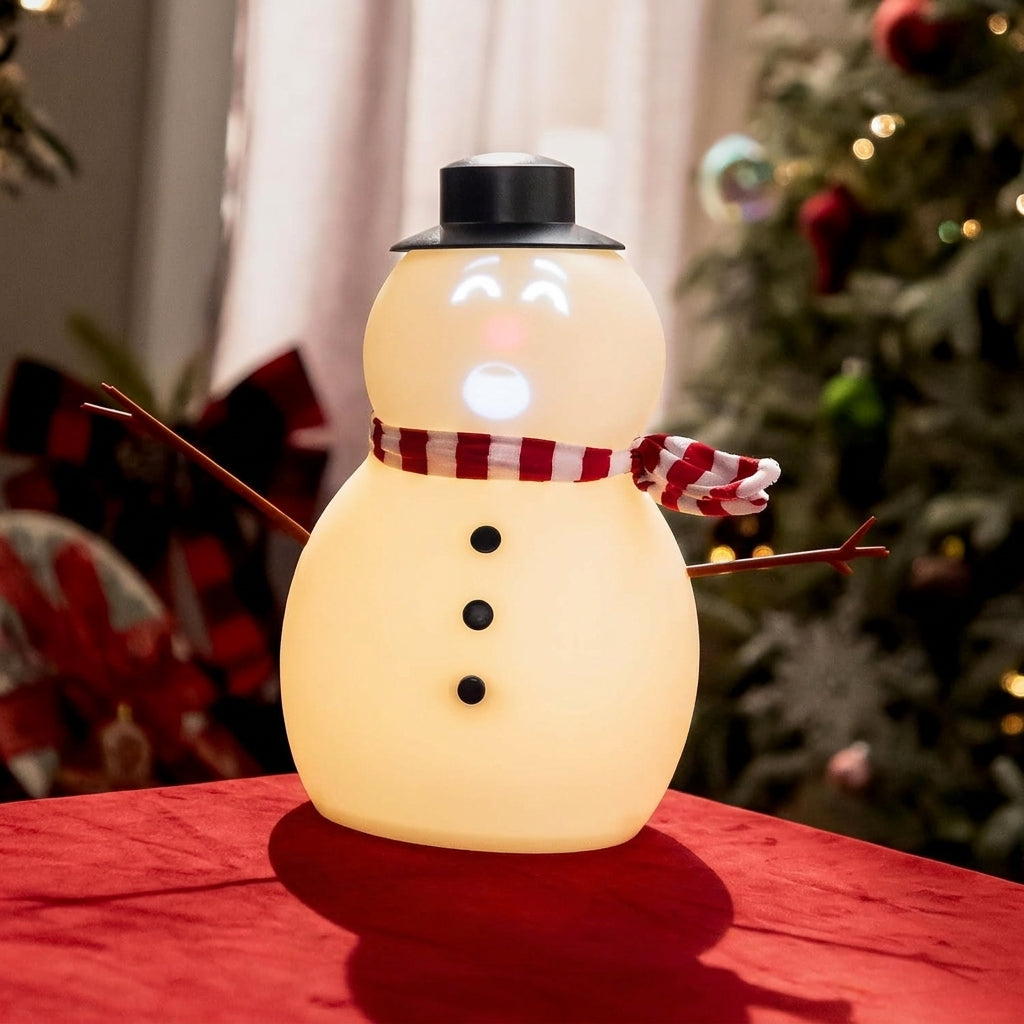 FrostByte Talking Snowman | Animated Christmas Decoration with Light & Sound