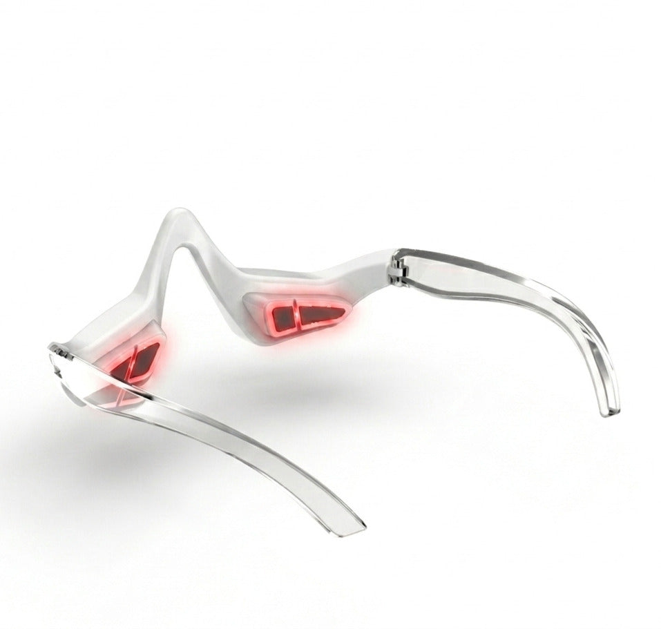 Ravlumi Red Light Eye Care Glasses — Rechargeable 630nm LED Wellness Device