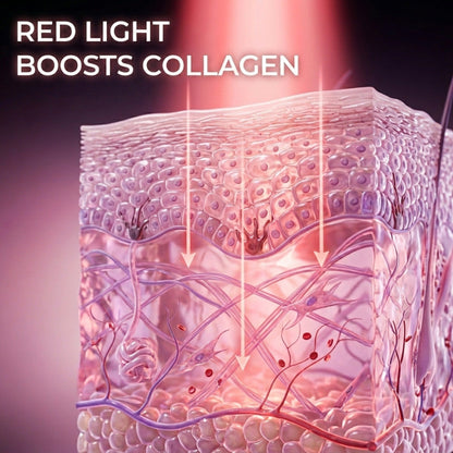 Ravlumi Red Light Eye Care Glasses — Rechargeable 630nm LED Wellness Device