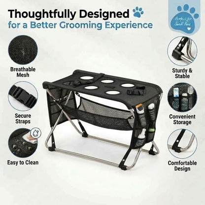 Pet Shower Stand | Calmer, Easier Baths for Dogs & Cats