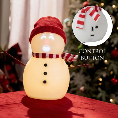 FrostByte Talking Snowman | Animated Christmas Decoration with Light & Sound