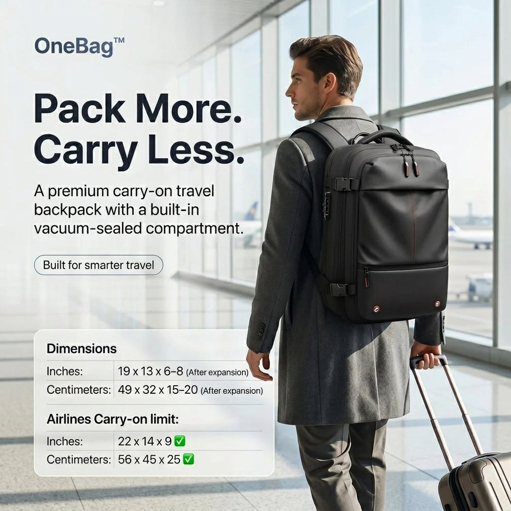 OneBag™ — The Last Suitcase You'll Ever Need