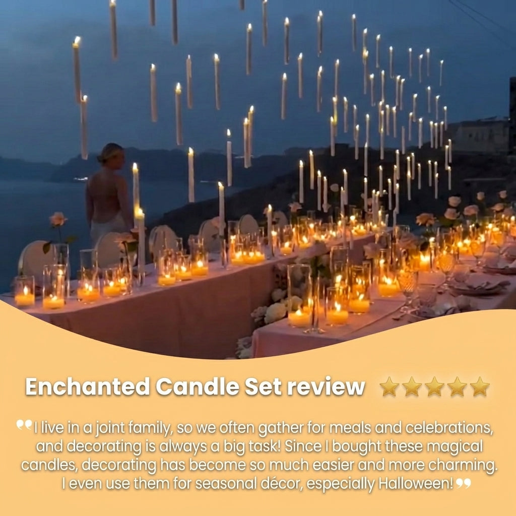Enchanted Candle Set | Creates Magical Cozy Ambience