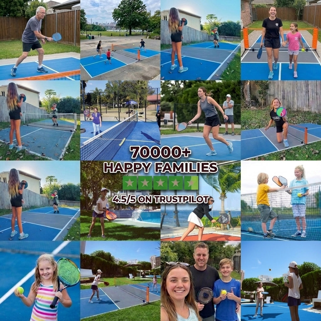 No-Setup Pickleball Set | Bring Indoor Fun Home
