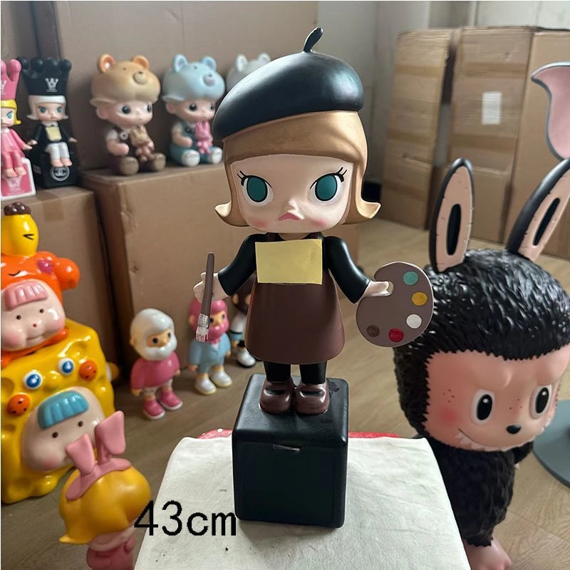 Cute Doll Home Decoration Living Room Bedroom Light Luxury Figurines Luxury Aesthetic Modern Art Ornaments Aesthetic Funny Gifts