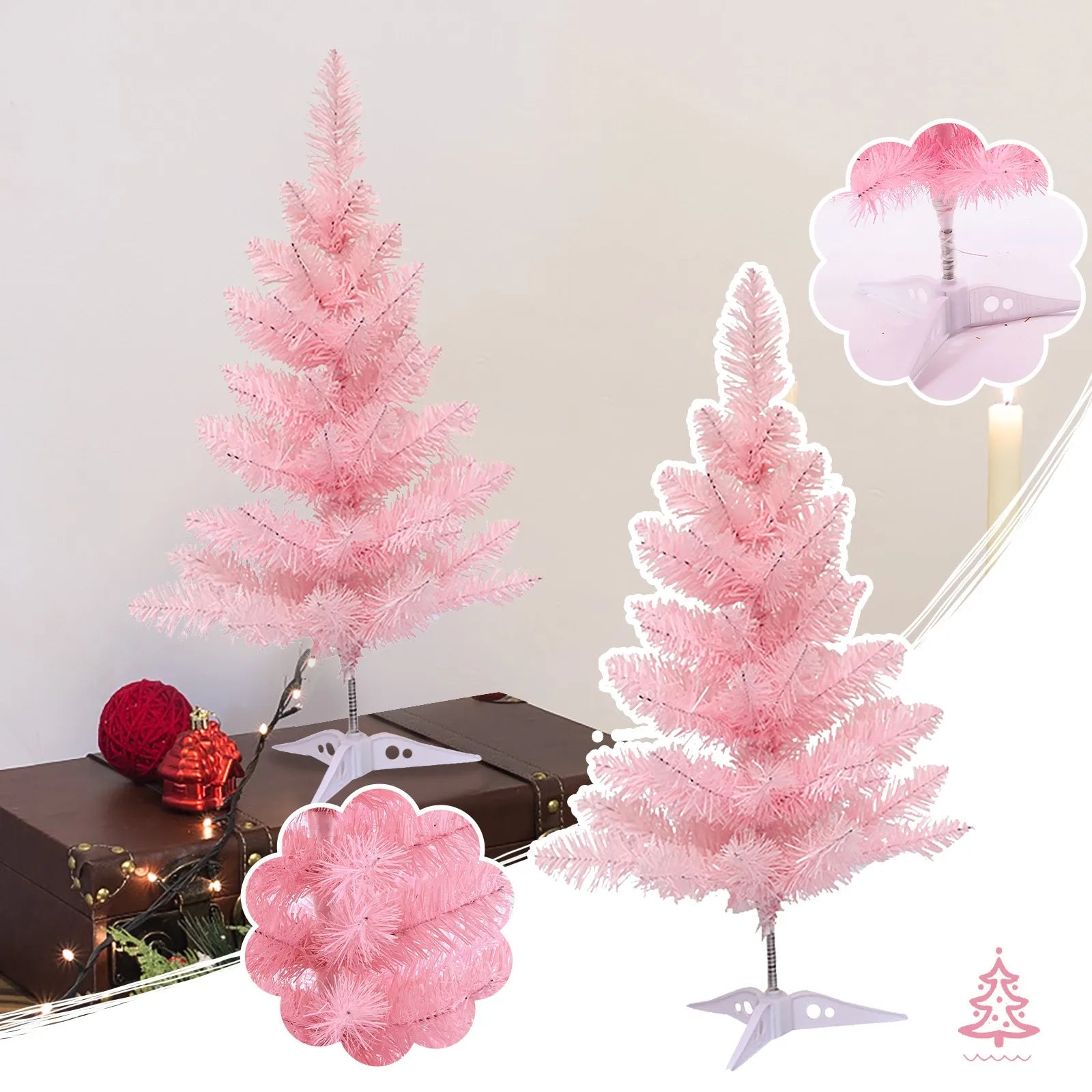 Christmas Desktop Mini Christmas Tree Christmas Decoration 2024 рождественский декор Dekoration Zu Hause