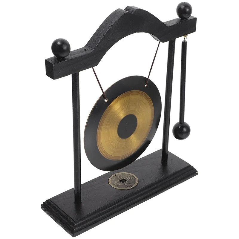 ABHT-Decorative For Home& Garden Gong Feng Shui Decors Adornment Desktop Craft Chic Brass Household