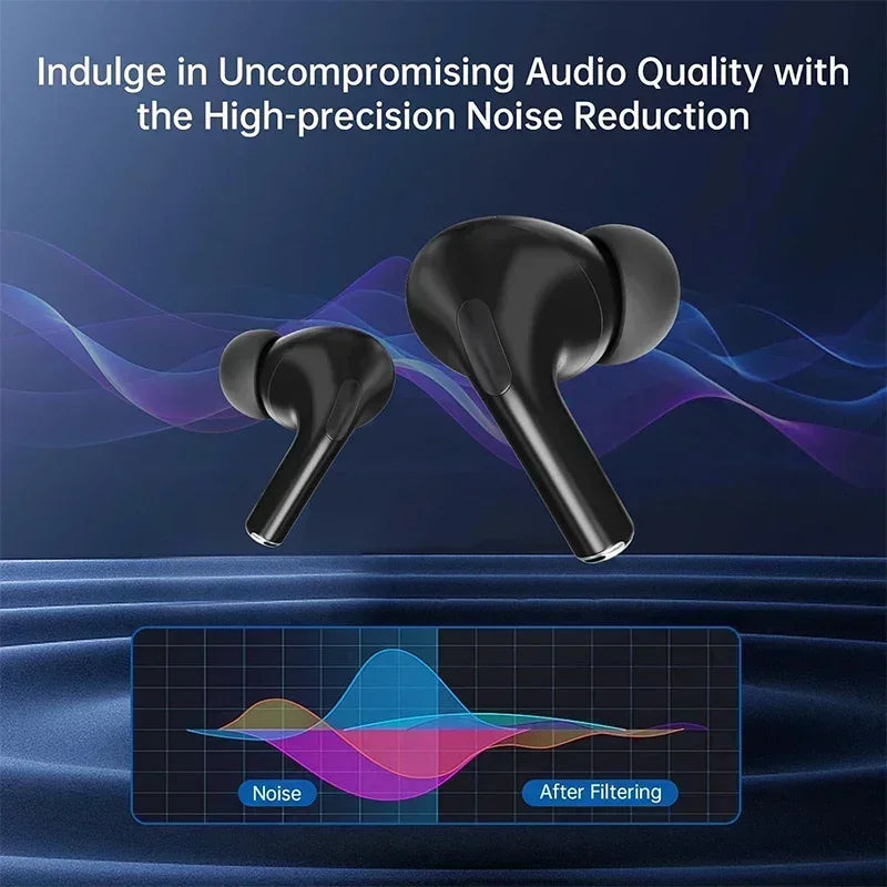 AI Languages Translator Earbuds with Screen Noise Cancelling Earphone with with 144 Languages Real Time Translation Headphones
