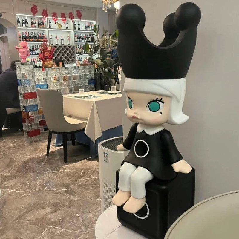 Cute Doll Home Decoration Living Room Bedroom Light Luxury Figurines Luxury Aesthetic Modern Art Ornaments Aesthetic Funny Gifts