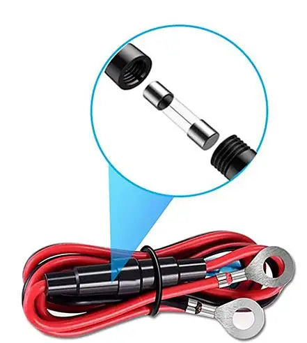 QC 3.0 Dual USB Car Charger 12V 24V Waterproof 18W Fast Charging Marquee Light LED Voltmeter ON OFF Switch Car-charger Adapter