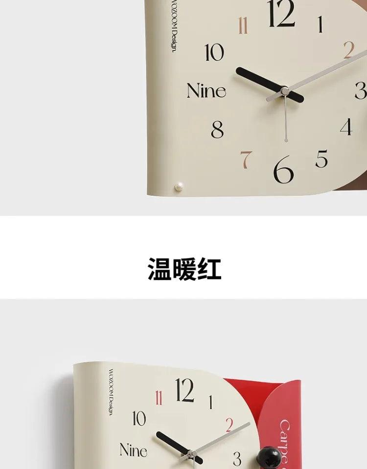 Aesthetic European Wall Clock Classic Chic Living Room Modern Wall Clock Girls Art Montre Murale Salon Home Decorating Items