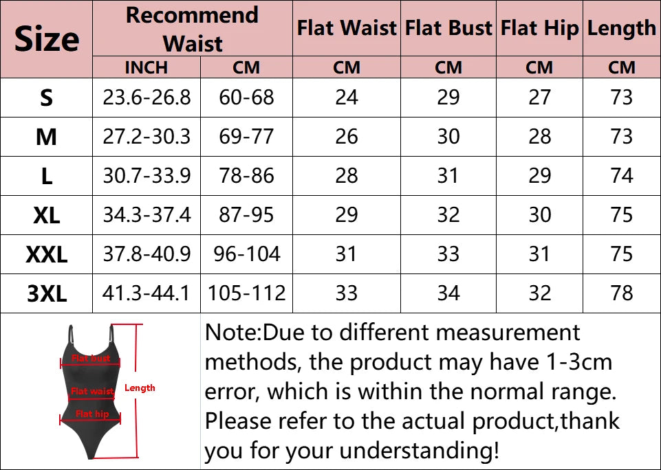 Seamless Shapewear Bodysuit Women Tummy Control Body Shaper Fajas Colombianas Waist Trainer Ladies Sexy Thong Slimming Underwear