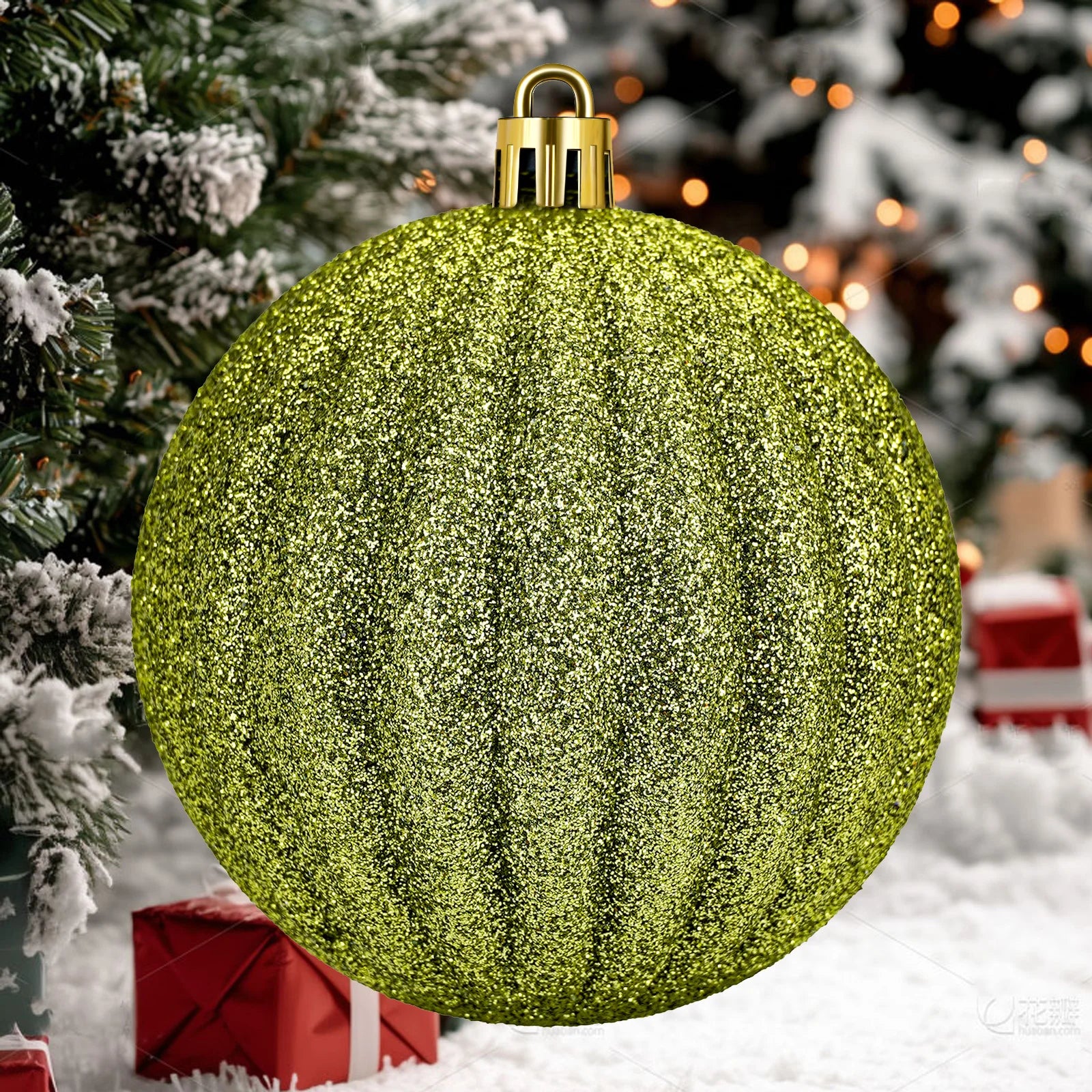 16Pcs Multi-Color - High-Quality - Shiny Decorative Balls - Gorgeous, Ball Ornaments, Tight Patterns and Shapes, Perfect Decorations for the Holidays