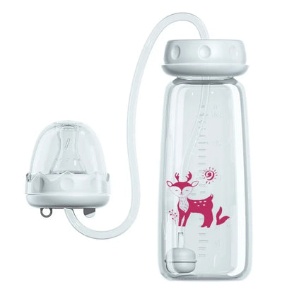 Hands-Free Baby Feeding Bottle