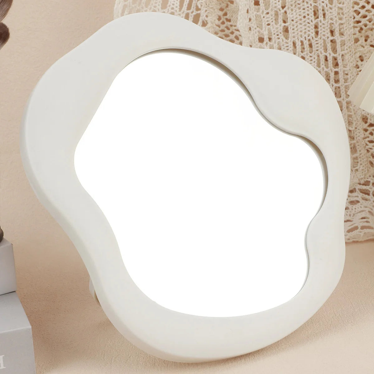 Makeup Mirror Room Decoration Desk Accessorie Mirror Decoration Bedroom Decorative Mirrors Tabletop Mirror Home Aesthetic Decor