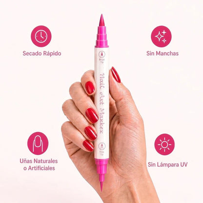 Nail Art Pen Set | Create Precise Nail Designs at Home