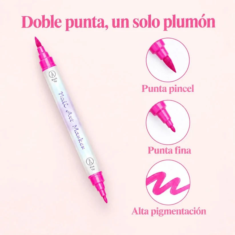 Nail Art Pen Set | Create Precise Nail Designs at Home