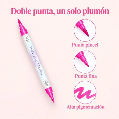 Nail Art Pen Set | Create Precise Nail Designs at Home
