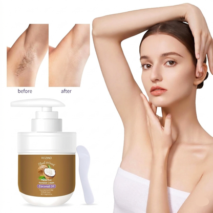 🥥 Coconut Hair Removal Cream – Smooth, Painless & Hydrating