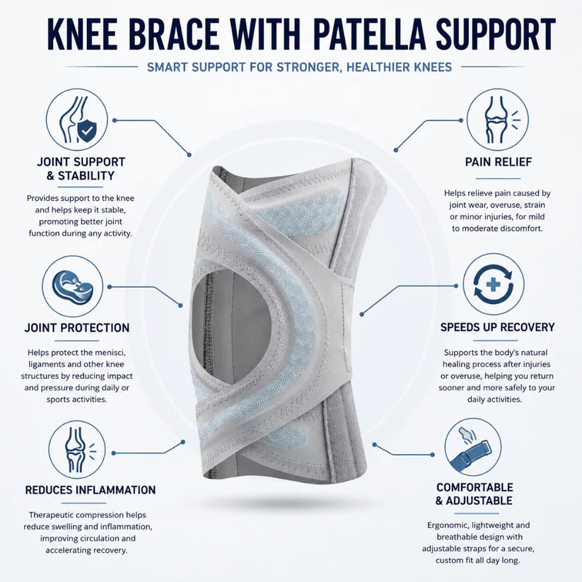 StrideGuard™ — Knee Pain Relief Brace