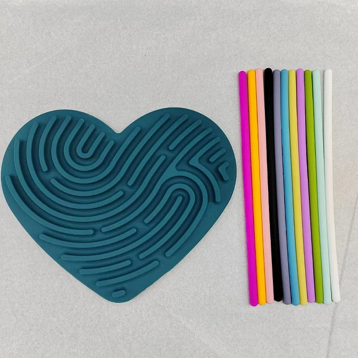 Colorful Sensory Maze Board
