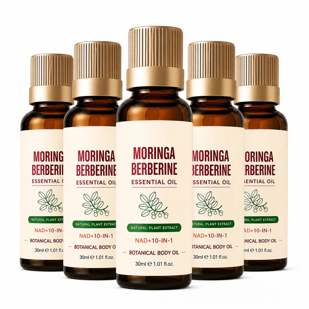 Moringa Berberine™ Body Sculpting Massage Oil — Firm, Smooth & Tone