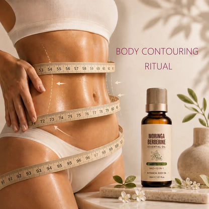 Moringa Berberine™ Body Sculpting Massage Oil — Firm, Smooth & Tone