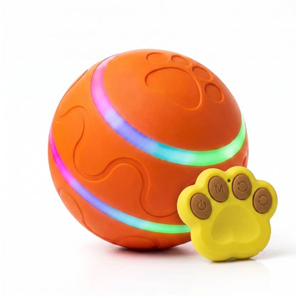 Interactive LED Dog Ball | Self-Rolling & Bouncing Toy for Dogs