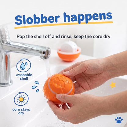 Interactive LED Dog Ball | Self-Rolling & Bouncing Toy for Dogs