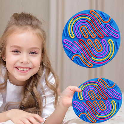 Colorful Sensory Maze Board