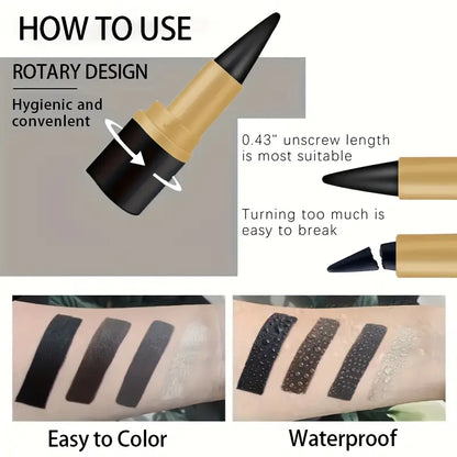 3D Eyeliner Pencil — Bold eyes from morning to midnight