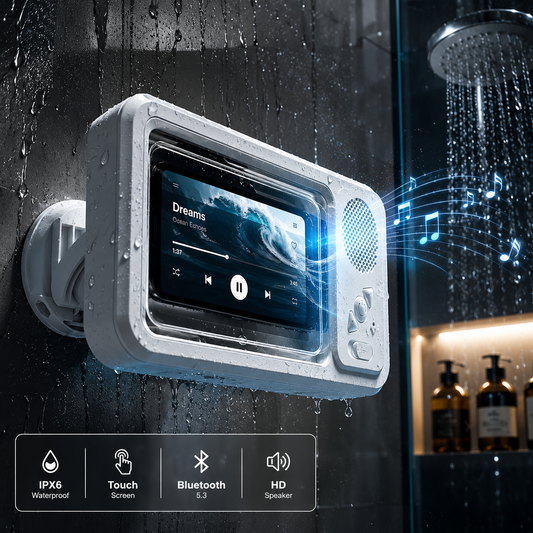AquaSound™ — Your Shower, Now a Personal Cinema