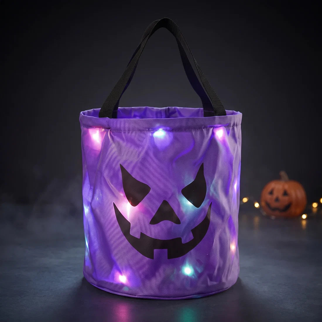 Halloween LED Candy Bags | Light-Up Trick or Treat Bags