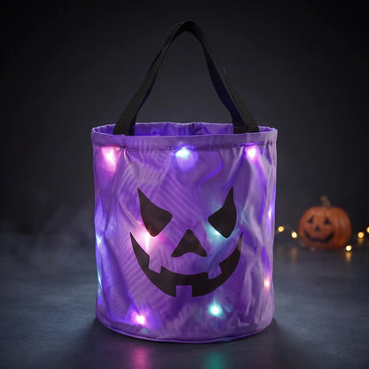 Halloween LED Candy Bags | Light-Up Trick or Treat Bags