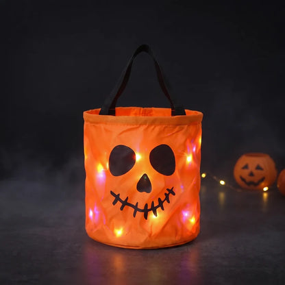 Halloween LED Candy Bags | Light-Up Trick or Treat Bags
